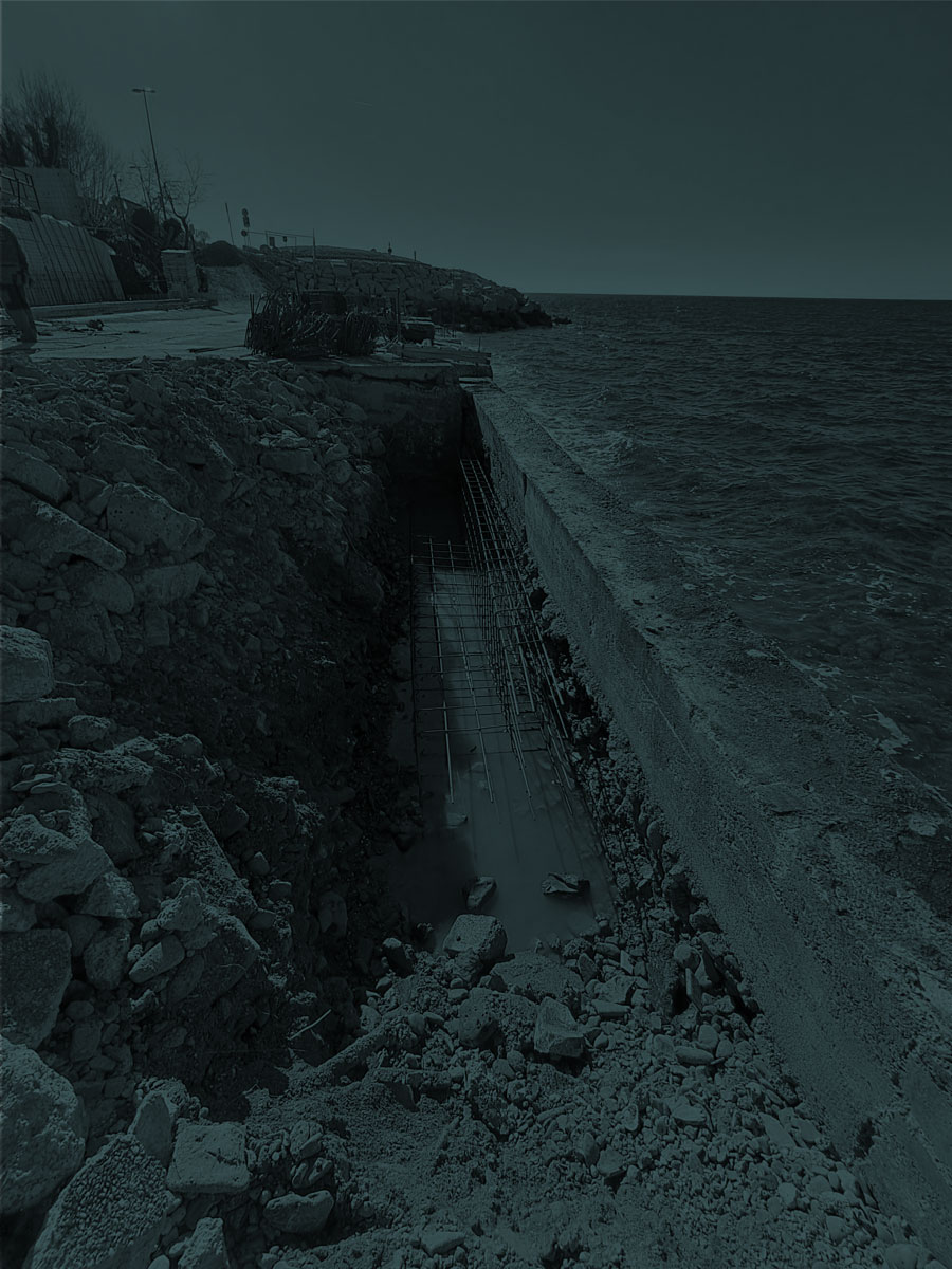 Lavori strutturali area nautica costiera